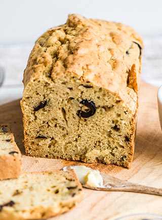 Black Olive No Yeast Quick Bread 